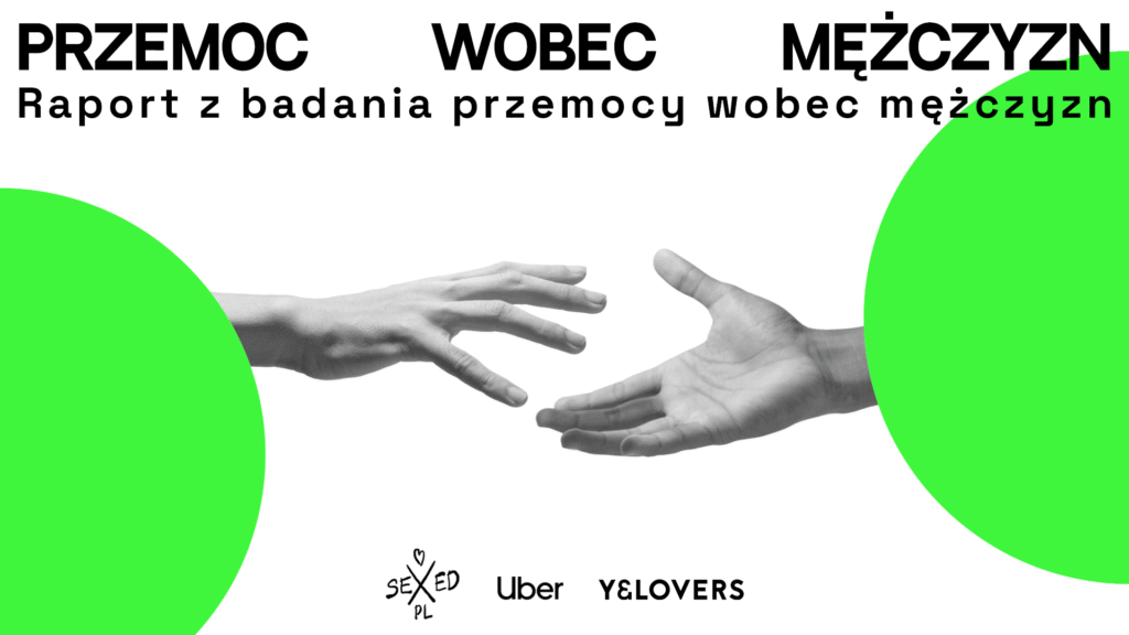 Okładka raportu „Przemoc wobec mężczyzn”